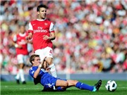 Bóng đá anh, ngoại hạng anh, lịch thi đấu euro 2012, Đội hình tiêu biểu vòng 4 Premier League: Fabregas vẫn là số 1